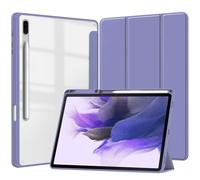 CGCSYZ Cases for Samsung Galaxy Tab S9 Ultra 14.6 Inch 2023(SM-X916B/X910N) Tablet with S Pen Holder, Slim Stand Hard Back Shell Protective Smart Cover,Acrylic Case,Green (Purple)