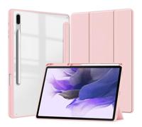 CGCSYZ Cases for Samsung Galaxy Tab S9 Ultra 14.6 Inch 2023(SM-X916B/X910N) Tablet with S Pen Holder, Slim Stand Hard Back Shell Protective Smart Cover,Acrylic Case,Green (Pink)