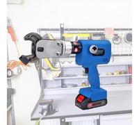 CGCSYZ Cortador de Cables hidráulico portátil con Cabezal de Abrazadera Giratorio de 360°, Cortador de Cables hidráulico Recargable para Cables de Cobre y Aluminio (A)