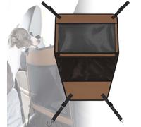 CGDXG Barrera para Mascotas Auto, Malla Divideria con Bolsillo Protector Antirrayas y Antimordeduras Fácil Montaje para Jeep Gladiator Sport Pickup Truck 2020-2025