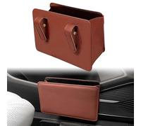 CGDXG Bote de Basura para Auto con Gancho de Metal para Jeep Gladiator Rubicon Pickup Truck 2020-2025 Bolsa de Basura Plegable de Cuero Organizador para Puerta de Coche