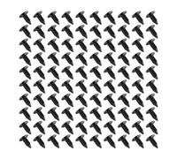 CGEAMDY 100 Piezas Clips De Fijación Para Coches, Clips De Remache Expansible Para Coche, Clips Plástico Embellecedores De Parachoques, Grapas Plástico Automoción, Para Maletero Furgoneta Automoción
