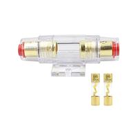 CGEAMDY 12-48V DC Fusible Reiniciable Disyuntor de 100A, Interruptor Fusible en Línea de Restablecer Manual para Audio del Coche, Portafusibles Impermeable Protección Circuito para Marine Boat Auto