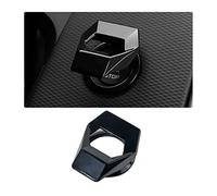 CGEAMDY 1Pc Cubierta del Interruptor de Encendido Cubierta de Botón de Arranque del Coche, General Start Stop Coche, Cubierta Boton Arranque, Apto para la Mayoría de los Coches (Negro)