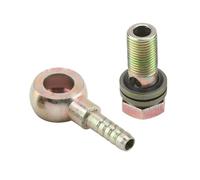 CGEAMDY 2 Juegos Banjo Manguera Bolt Del Freno, Perno Del Banjo Del Freno Para Motos Y Coches, Banjo Bolt Manguera Barb Fitting De Freno, Recambios Universales Para El Cilindro Maestro De Calibrador