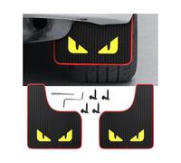 CGEAMDY 2 Piezas Guardabarros Ancho Universal, Salpicaduras De Vehículos, Faldillas Antibarro, Guardabarros Delanteros Traseros Carrocería Protector contra Salpicaduras Auto(Pequeños Monstruos)