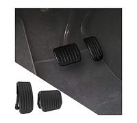 CGEAMDY 2 Piezas Model Y Pedales Antideslizante, Pedales Acelerador Antirresbaladizos de Aluminio y Pastillas Pedal Freno Compatible, Pedales Acelerador Antirresbaladizos de Aluminio(Negro)