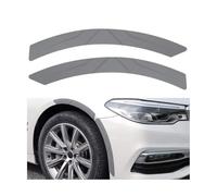 CGEAMDY 2 Piezas Protector Parachoques Coche Protector De Arañazos, Protector Cejas Arco Rueda De Coche, Tira Anticolisión Para Cejas De Rueda, Accesorio Protección Universal Para Automóviles(Gris)