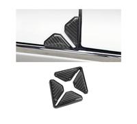 CGEAMDY 2PCS Pegatinas De Coche De Esquina, Cubierta Esquina Puerta del Coche, Protección Puerta Anticolisión para Coches del Coche, Cubierta Protectora para Esquina De Puerta Delantera(Negro)