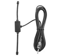 CGEAMDY Antena Radio FM Antena Dipolo FM con Cable Extensión 3M, Coche Antena Dipolo de Radio Estéreo Am FM, para Sistema Receptor, Radio Portátil Sintonizador, Amplificador Estéreo, Receptor