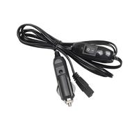 CGEAMDY Cable de alimentación para Refrigerador Coche, Cable de Extensión del Cargador Coche, Carga Cable, Automoción Congelador Reemplazo Cable 12V24V, Encendedor Eléctrico Portátil para Coche