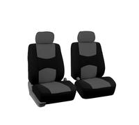 CGEAMDY Fundas para Asientos De Coche Universal, Asientos Y Reposacabezas Coche Fundas, Fundas De Asientos Individuales Y Dobles Delanteros, para Automóvil, SUV(Asiento Delantero Gris)
