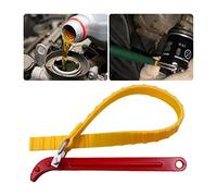 CGEAMDY Llave de Correa para Filtro de Aceite, Ajustable Multifunción Llave de Correa de Goma, Llave Filtro Aceite Coche Universal para Abrebotellas, Tractor, Filtro de Aceite (21cm)