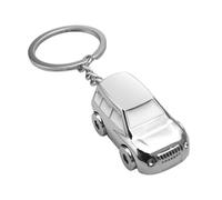 CGEAMDY Llavero Metálico En Forma De Coche - Diseño Cromado Para Hombre - Regalo De Metal (Minicoche)