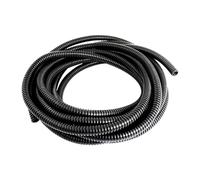 CGEAMDY Manguera Corrugada, Ignífugo Tubo Corrugado, Tubería Alambre Conducto Para Proteger Cables Eléctricos, 5m Longitud Corrugado Fuelle Conducto Tubo Protector Manga Para Coche(7x10mm)