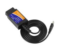 CGEAMDY OBD2 Diagnosis, Profesional OBDII USB de Lector Códigos Coche, Conector USB Coches V1.5 OBD2 Escáner Interfaz, Comprobador Diagnóstico Automoción para Vehículos de Protocolo OBDII