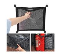 CGEAMDY Red para Maleteros, Red De Almacenamiento, Red Elastica para Coche SUV Camión Recogida Negro, Bolsa De Organizador Tronco Coche con Redes De Bolsillos Elástica, Reds Maletero para Automóviles