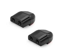 CGEAMDY Silbatos de Ciervo para Coche, Dispositivos Silbato Advertencia de Ciervos, Silbato Alerta de Ciervo Construcción Dual Repelentes para Coche, Alerta Silbatos Ciervo para Vehiculos(Negro)