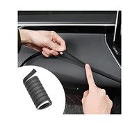 CGEAMDY Tira De Ribete para Interior De Automóvil, 2 Metros Tiras Líneas Molduras Lnterior del Coche, Moldura Interior Coche Tira De Ribete para Automóvil, Decoración Accesorios Coche(Negro)