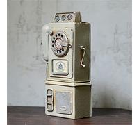 CGF- Teléfono Retro Decoración de Pared Teléfono Fijo Vintage, Modelo de teléfono, teléfono Decorativo, dial Giratorio para el hogar/Oficina