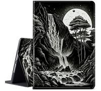 CGFGHHUY Funda para iPad de 10ª generación 2022, ligera, protectora, de piel sintética, con soporte inteligente con encendido automático, funda para iPad de 10ª generación de 10.9 pulgadas 2022 - Luna