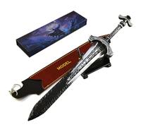 CGHcgRY réplica de aleación de Zinc Gran Espada de gárgola 30 cm/11,8 Pulgadas Modelo Juego Metal(B)