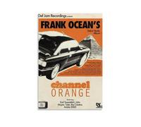 CGHSDJ Póster de lienzo impermeable de Frank Ocean Channel Orange para pared, impresión HD resistente a los rayos UV, adecuado para salas de estar y pasillos, es un gran regalo, estilo sin marco, 60 x