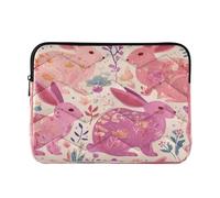 Cgiub Cute Bunny - Funda protectora para portátil de 15 a 16 pulgadas, a prueba de golpes, maletín portátil para laptop, tablet, 40 x 30 x 2 cm