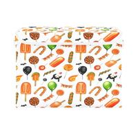 Cgiub Happy Halloween - Caja de almacenamiento con tapa y asas, plegable, de tela, organizador de armario, cesta grande para el hogar, dormitorio, estantes, oficina