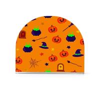 Cgiub Servilletero de calabaza de Halloween para mesa, soporte de servilletas acrílico independiente, dispensador vertical de almacenamiento de pañuelos para mesa de comedor, bar, restaurante