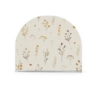 Cgiub Servilletero de plantas vintage para mesa, soporte de servilletas acrílico independiente, dispensador vertical de almacenamiento de pañuelos para mesa de comedor, bar, restaurante