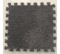 CGJseFH alfombras, Alfombra de Dormitorio | De Felpa Retales, Antideslizante Lavable, for Sala Estar, Dormitorio, for, Comedor(Grey)