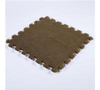 CGJseFH alfombras, Alfombra de Dormitorio | De Felpa Retales, Antideslizante Lavable, for Sala Estar, Dormitorio, for, Comedor(Brown)