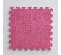CGJseFH alfombras, Alfombra de Dormitorio | De Felpa Retales, Antideslizante Lavable, for Sala Estar, Dormitorio, for, Comedor(Rose Red)