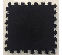 CGJseFH alfombras, Alfombra de Dormitorio | De Felpa Retales, Antideslizante Lavable, for Sala Estar, Dormitorio, for, Comedor(Black)
