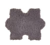 CGJseFH alfombras, Decoración De Sala Estar Mullida for Fácil Limpieza Alfombras Dormitorio Pelo Corto Suave Antideslizante Diseño Retales Coloridos Alfombra for Niños(Light Grey)