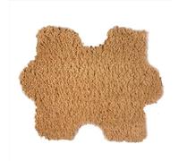 CGJseFH alfombras, Decoración De Sala Estar Mullida for Fácil Limpieza Alfombras Dormitorio Pelo Corto Suave Antideslizante Diseño Retales Coloridos Alfombra for Niños(Khaki)