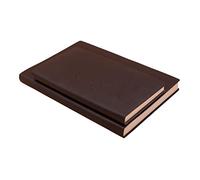CGJseFH cuaderno, Cuaderno Bloc de notas Agenda Planificador Cuadrícula personal Cuadernos Diarios Libros presupuesto Oficina Suministros escolares bolsillo(Black,148 * 212mm)