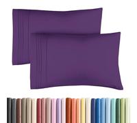 CGK Unlimited Juego de 2 Fundas de Almohada tamaño King, Almohadas de 20 x 40, 20 x 36 y 20 x 48 para Dormir, 2 Piezas, Funda de Almohada tamaño King, Ropa de Cama