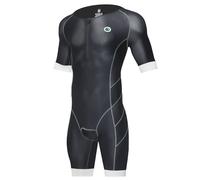 CGLRybO Traje de triatlón sin mangas para hombre, secado rápido, ajustado a la piel, para natación, ciclismo, correr, triequipo de alto rendimiento