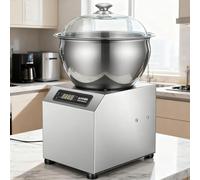 CGLYYDS Amasadora eléctrica de 1800 W con Doble Rotor,Mezclador Eléctrico con Bowl de Acero Inoxidable - Máquina Amasadora Industrial con Doble Rotación para Pan y Masa de Pizza (5/8KG) 8Kg