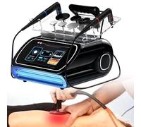 CGLYYDS Dispositivo de Terapia Tecar de 448 kHz, Terapia Tecar portátil para Tejido Profundo, máquina Profesional de Fisioterapia Tecar, para Alivia el Dolor Muscular y Reduce la Celulitis Profunda.