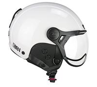 CGM EBI Casco de esquí, Adultos Unisex, Color Blanco, L (59cm)