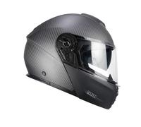 CGM 560C MAD MONO CARBONO CASCO MODULAR NERO OPACO