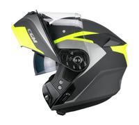 CGM 568S BER DRESDA fluor casco modular con gafas 22.06 - Color: NEGRO, Talla: Talla M