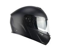 CGM Casco Modular 569A C-MAX Mono, Negro Mate, XS (53-54cm)