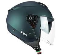 CGM Casco Abierto 126A IPER Mono petróleo Satinado, L (59 cm)