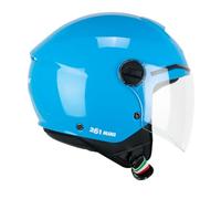 CGM Casco Abierto Young, 261A Mini Mono Celeste, YXL (53-54 cm)