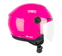 CGM Casco Abierto Young, 261A Mini Mono Fucsia, YM (49-50 cm)