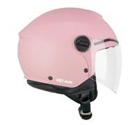 CGM Casco Abierto Young, 261A Mini Mono Rosa Mate, YM (49-50 cm)